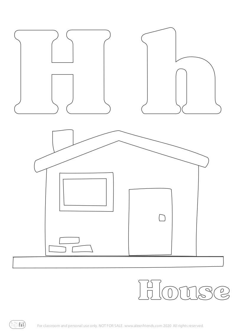 Letter H