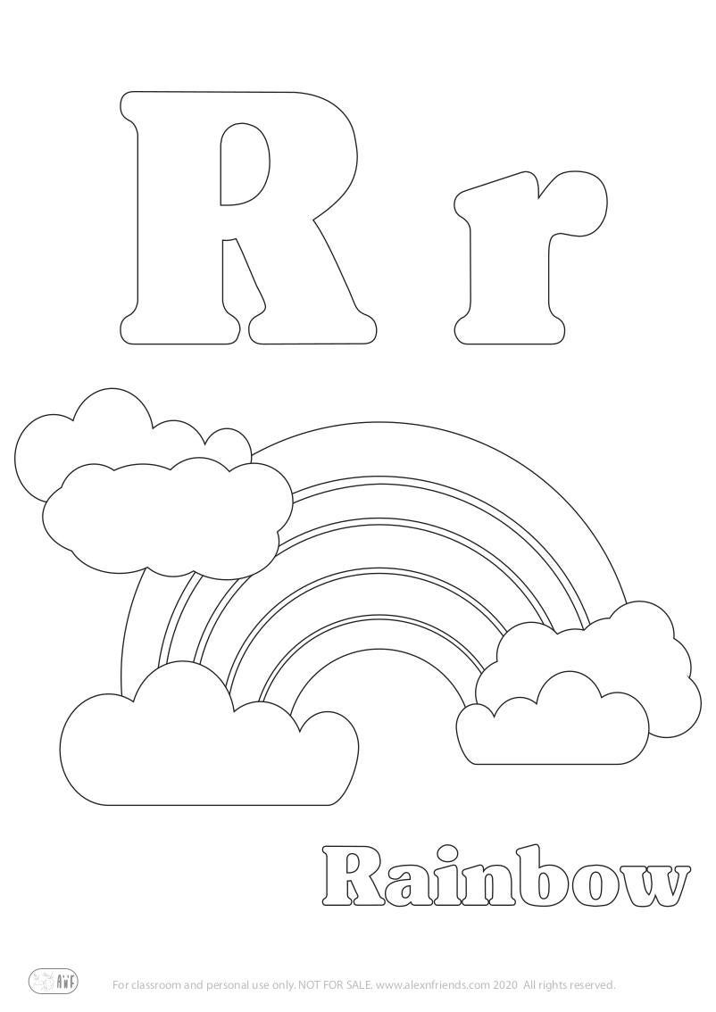 Letter R