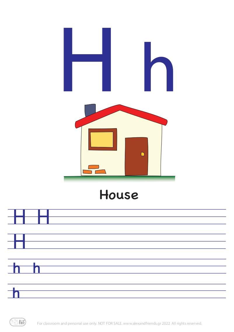 Letter H