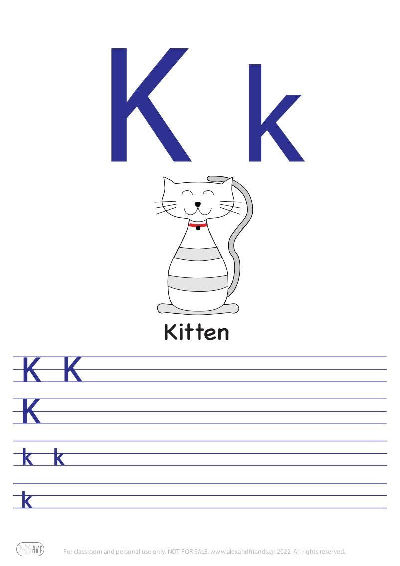 Letter K