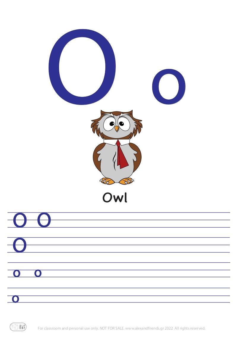 Letter O