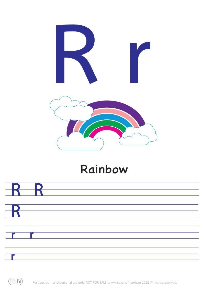 Letter R