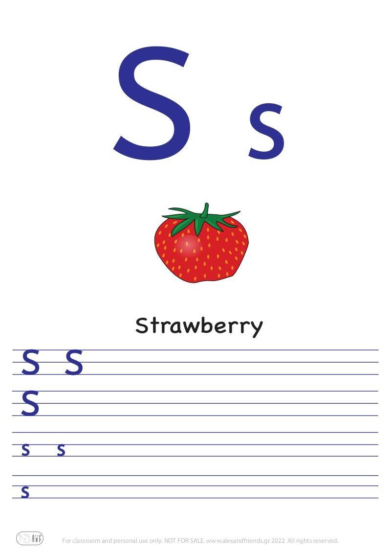 Letter S