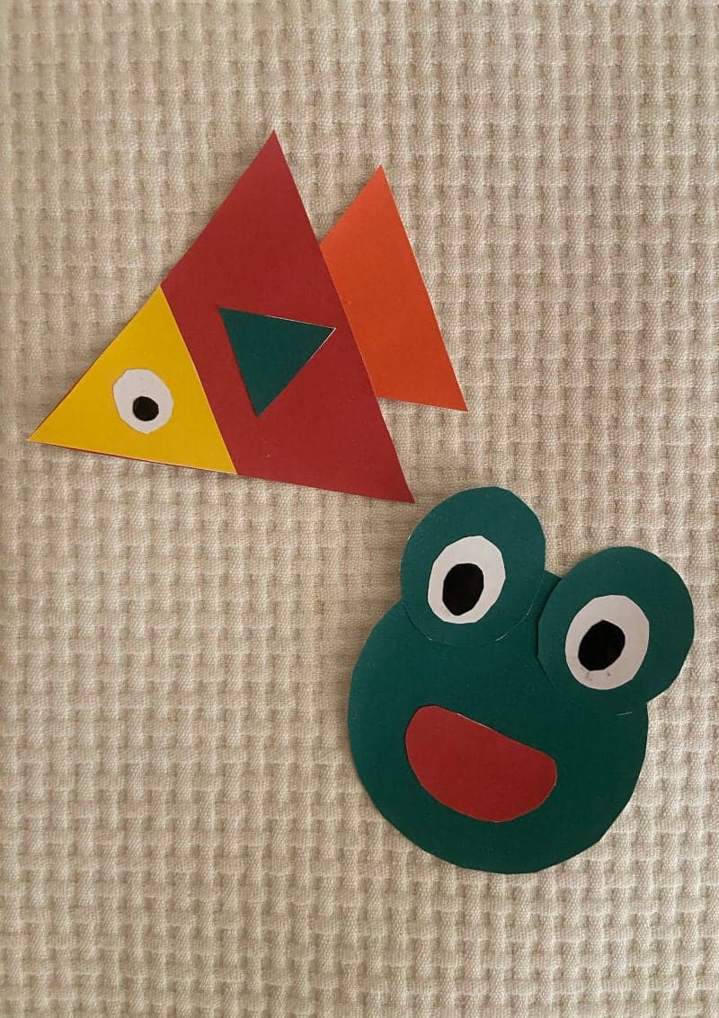 Fish and Frog craft