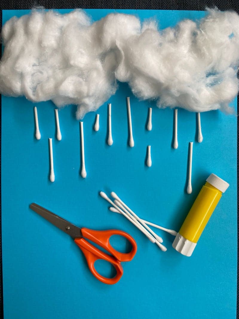 Little Clouds & Rain Craft