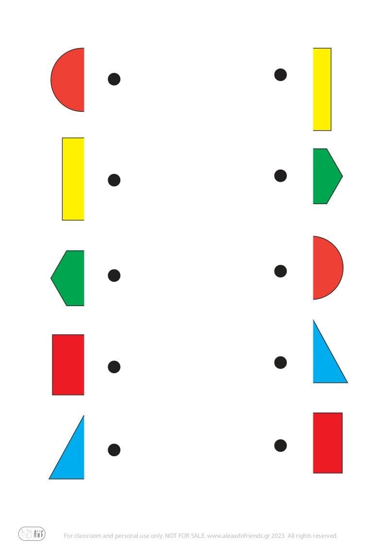 Match Shapes for Kids | Preschool Learning Activities