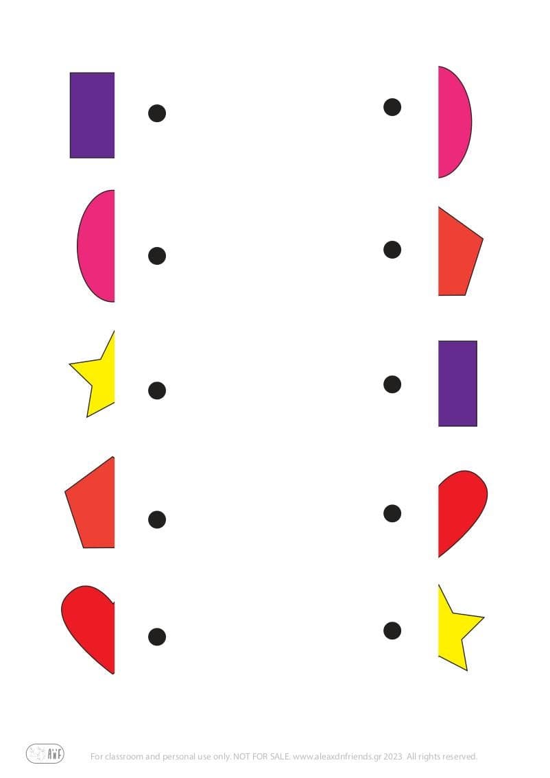 Match Shapes for Kids | Preschool Learning Activities