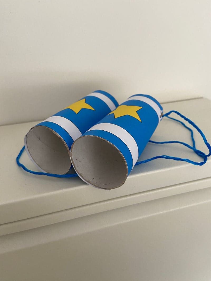Paper Binoculars Craft