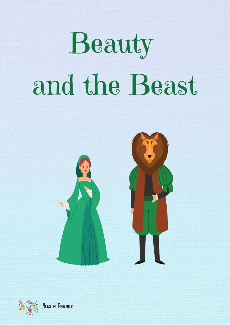 Free printable pdf of the classic fairy tale in english with pictures. Beauty and the Beast.