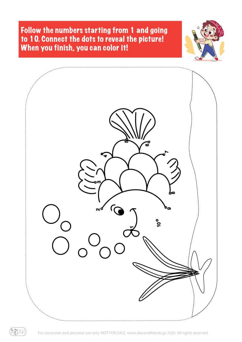 Reveal the picture. Printable worksheets and activities that help kids practice number recognition and early math skills.