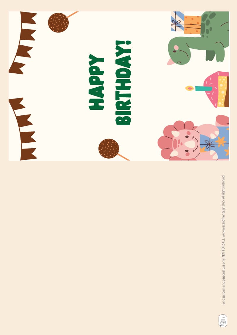 Birthday card - Presents