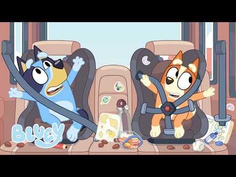 Car Fun with the Heelers | Bluey