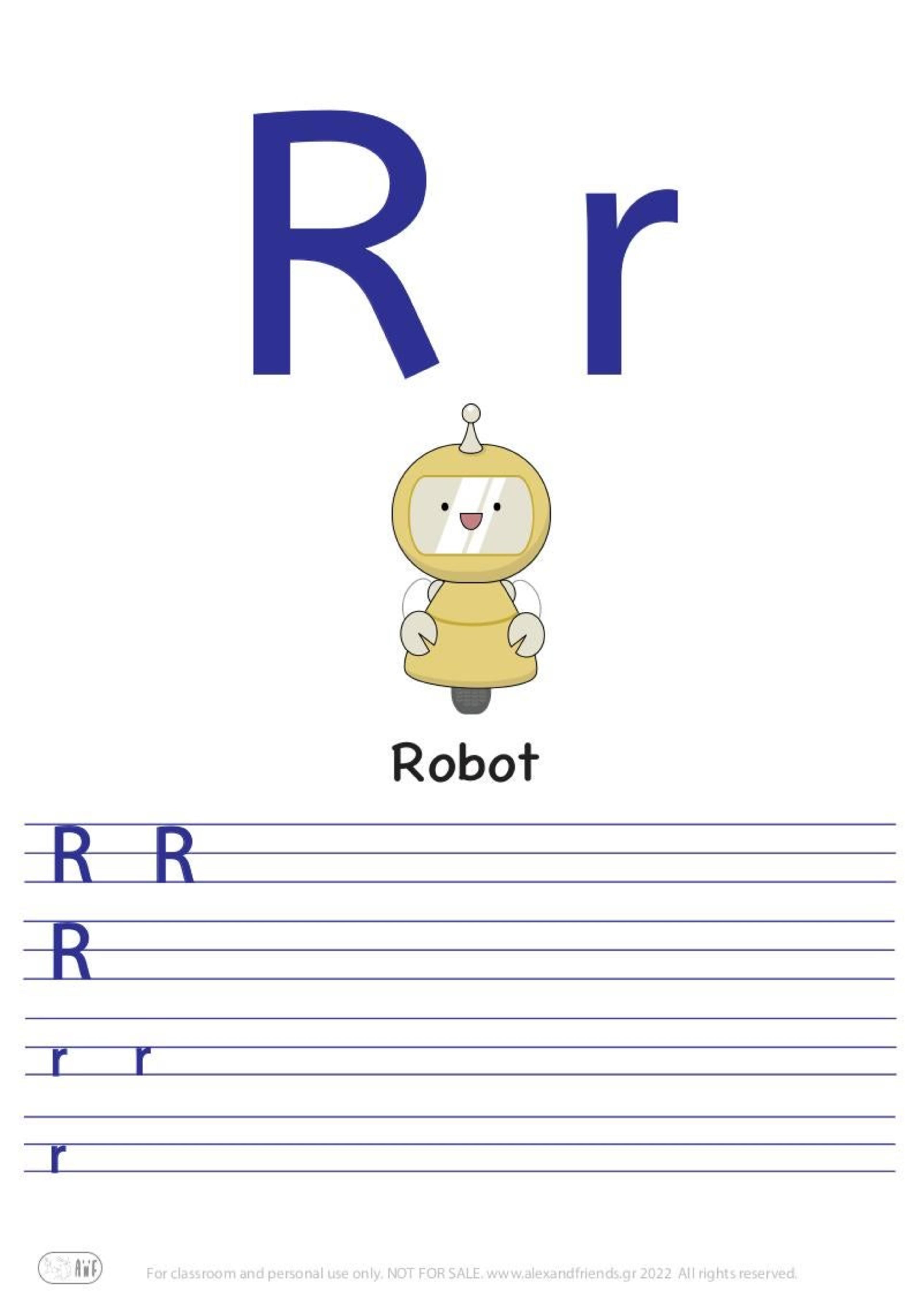 Letter R