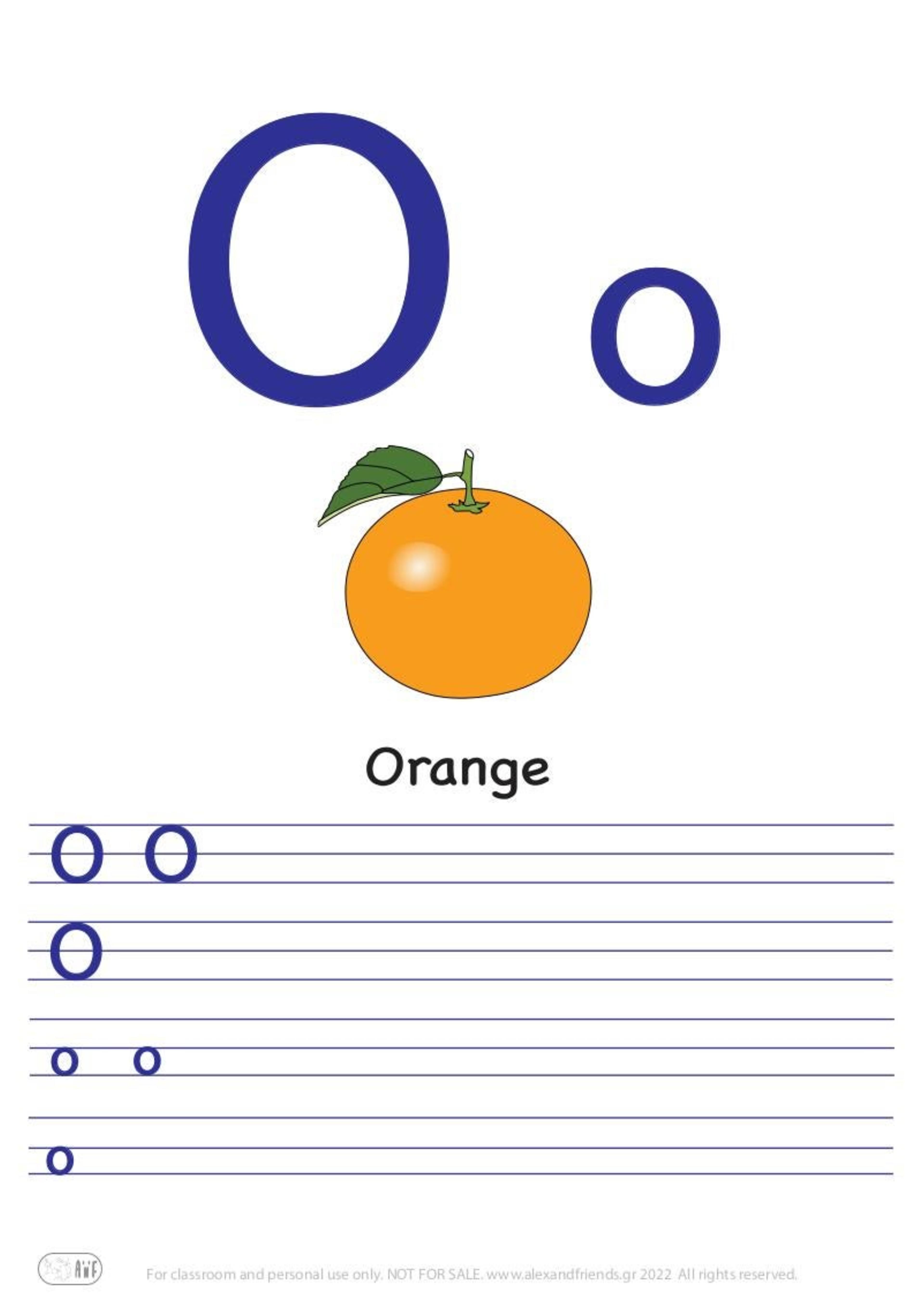 Letter O