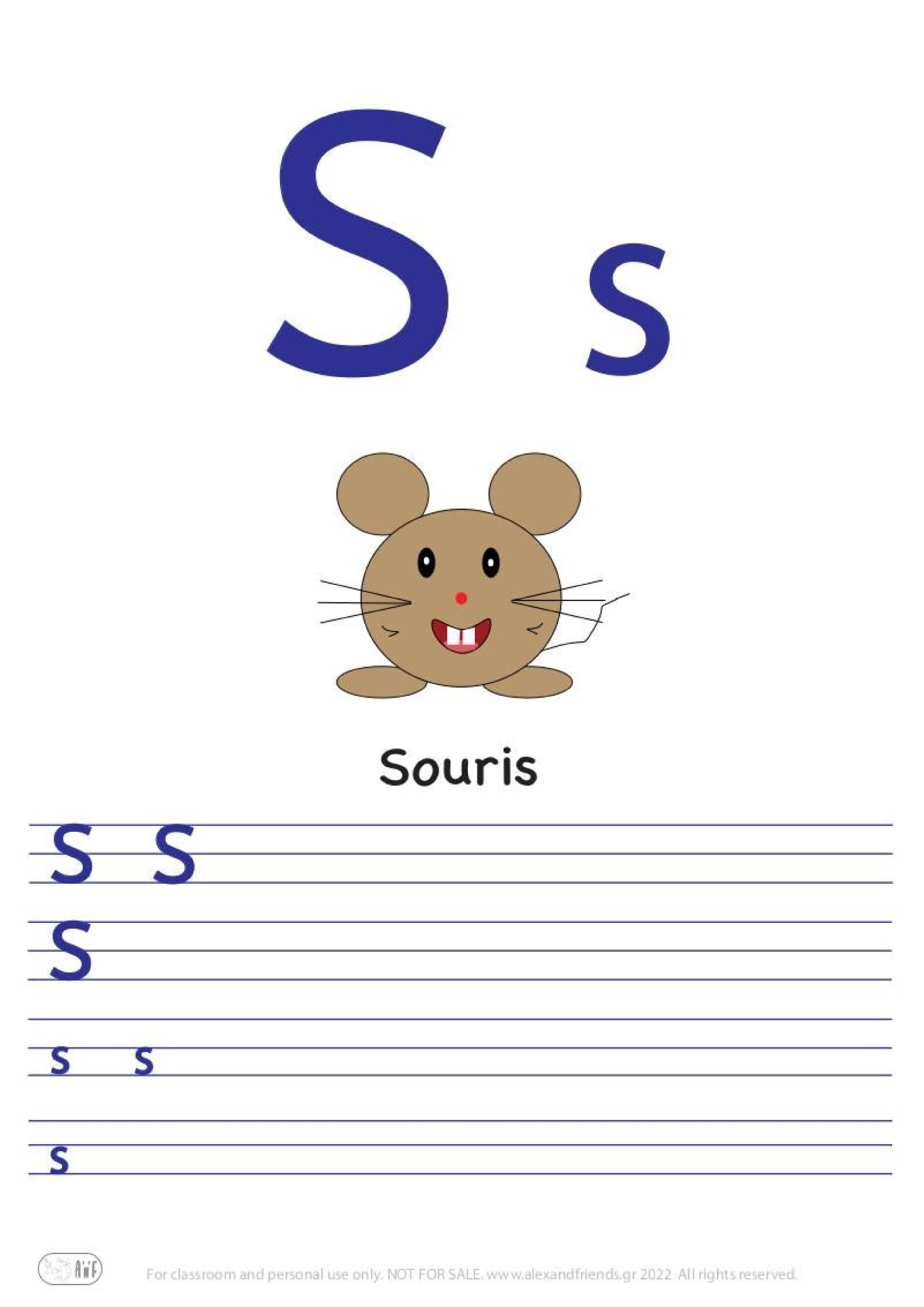 Letter S