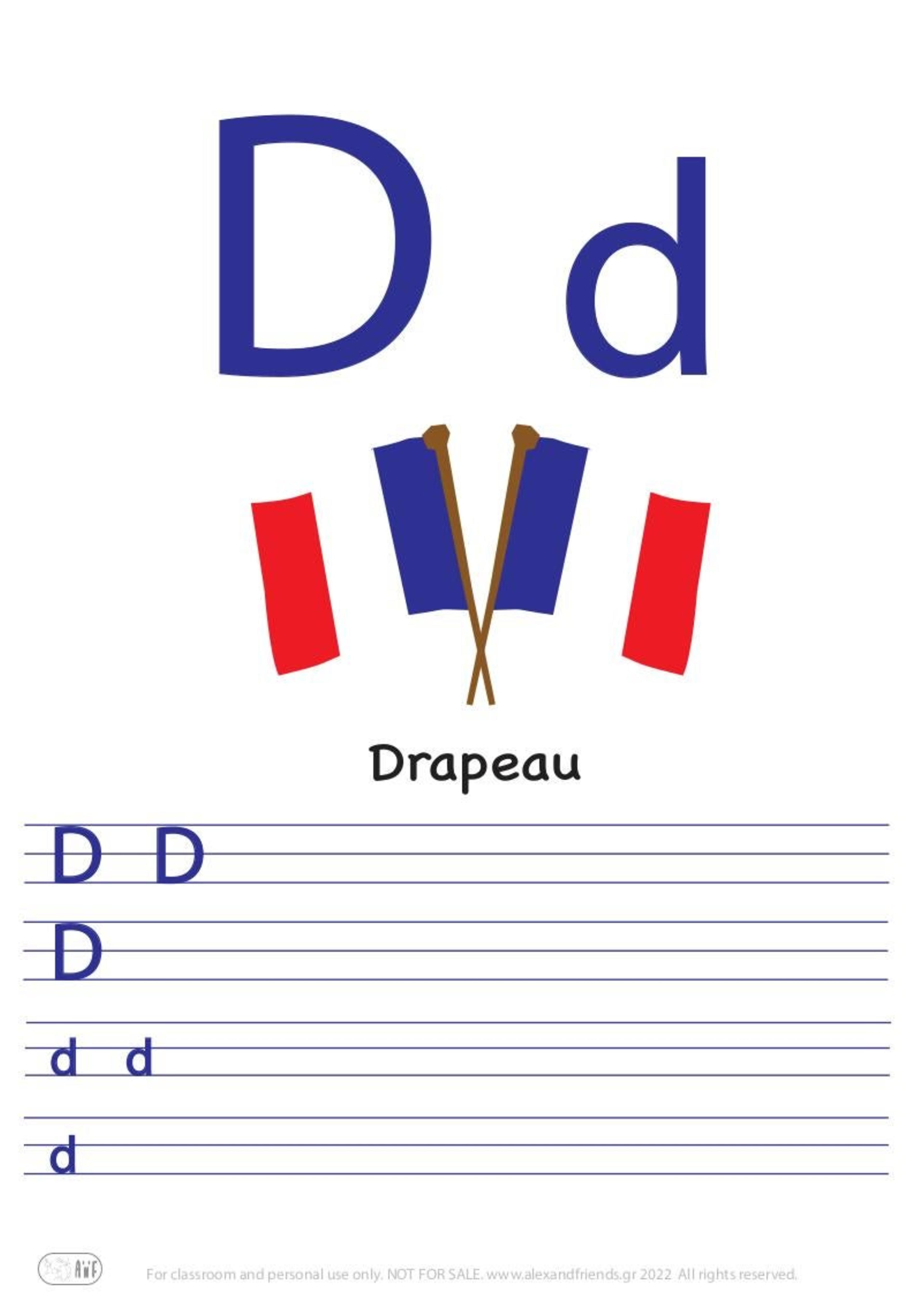 Letter D