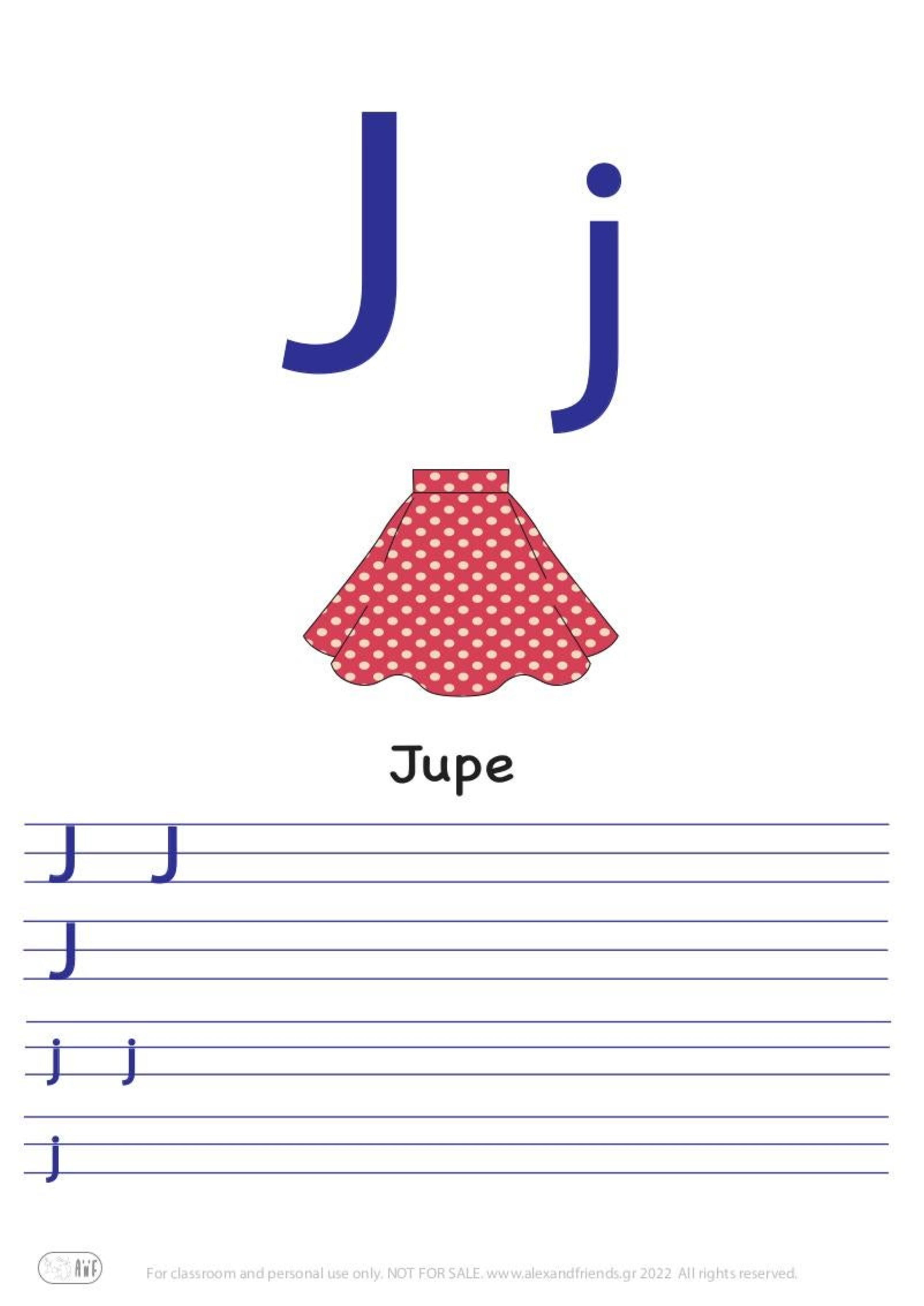 Letter J